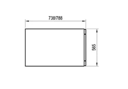 Ravak - Bath panels - Kád előlap - CZ00140A00 – 2. kép
