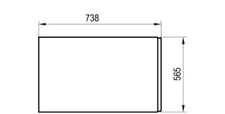 Ravak - Bath panels - Kád előlap - X000001698 – 2. kép