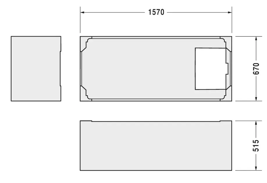 Duravit - Equipment and accessories - Kád lábak - 790470000000000 – 2. kép