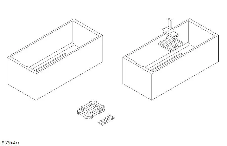 Duravit - Equipment and accessories - Kád lábak - 790470000000000 – 3. kép