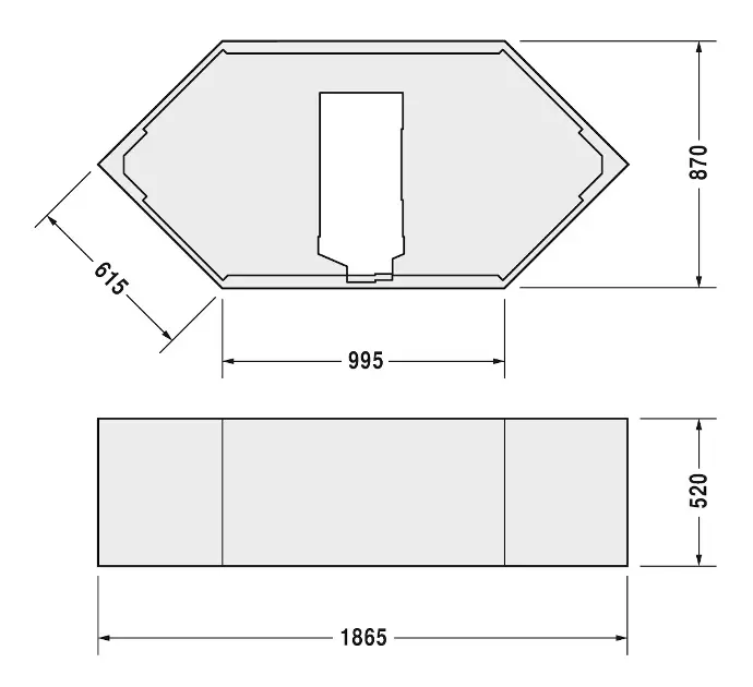 Duravit - Equipment and accessories - Kád lábak - 790477000000000