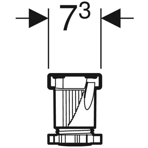 Geberit - Equipment and accessories - Kád lábak - 554.911.00.1 – 3. kép