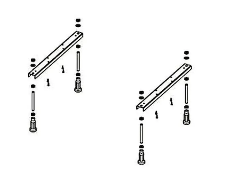 Ideal Standard - Equipment and accessories - Kád lábak - B156467 – 2. kép