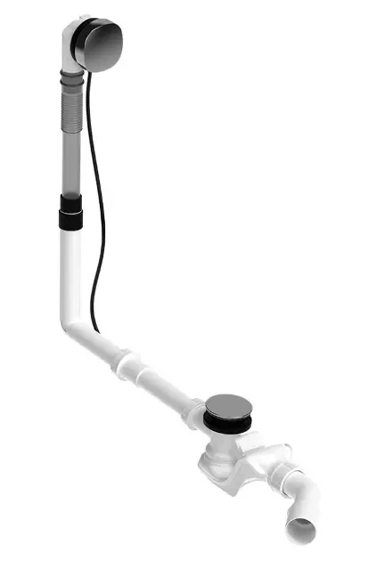 Duravit - Equipment and accessories - Kádlefolyó- és túlfolyó szett - 792202000001000