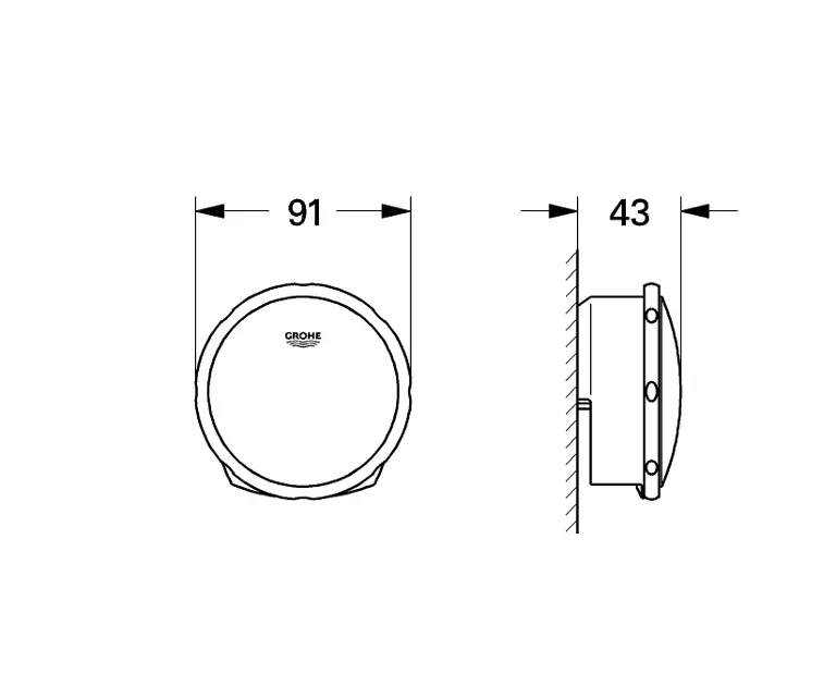 Grohe - Talentofill - Kádlefolyó- és túlfolyó szett - 19952EN0 – 2. kép