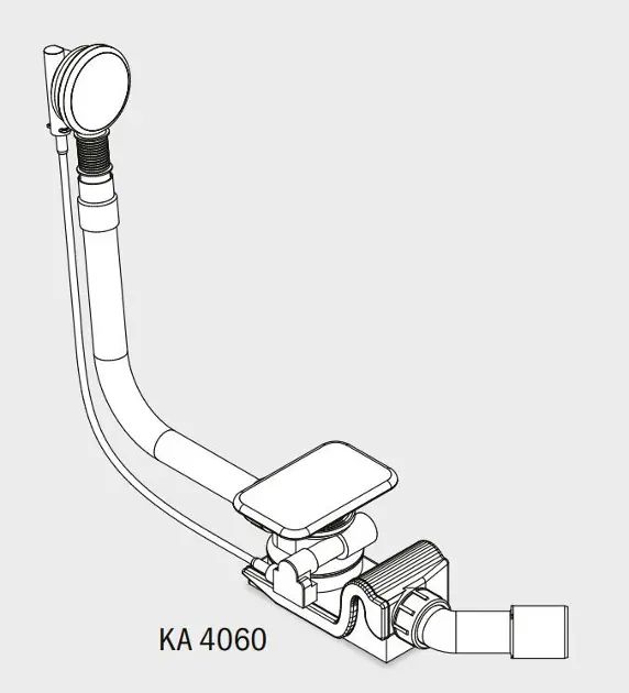 Kaldewei - Accessories - Kádlefolyó- és túlfolyó szett - 687772040001 – 2. kép