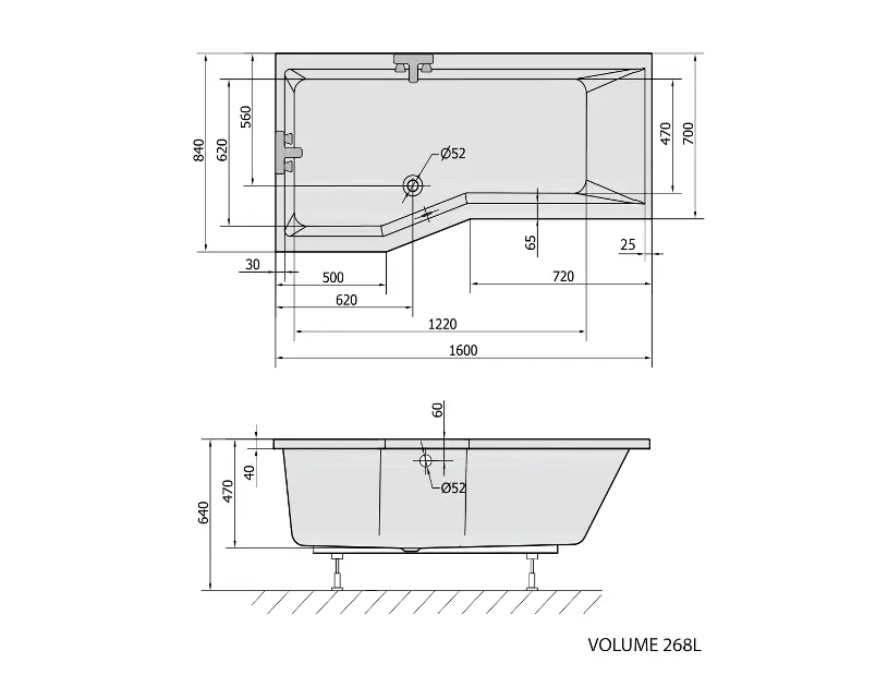 Polysan - Bathtubs - Fürdőkád - 14611 – 2. kép