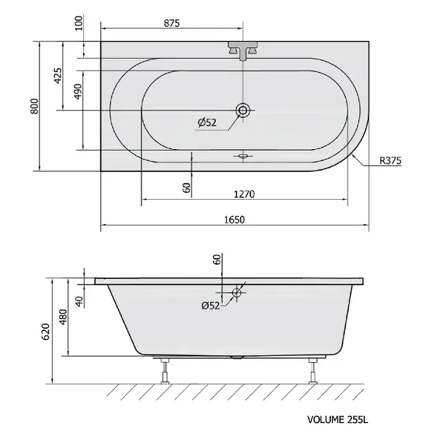 Polysan - Bathtubs - Fürdőkád - 33611 – 2. kép