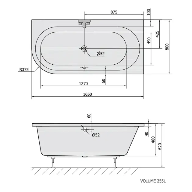 Polysan - Bathtubs - Fürdőkád - 34611 – 2. kép