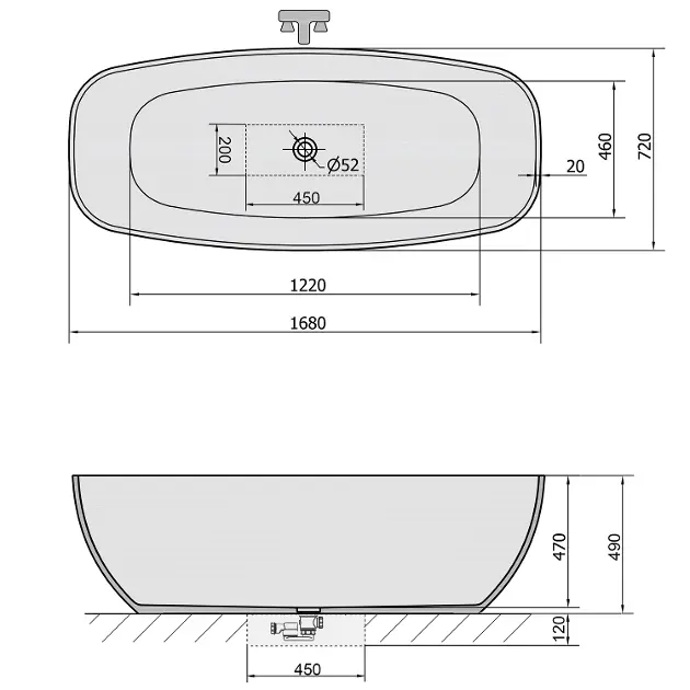 Polysan - Bathtubs - Fürdőkád - 69911 – 2. kép