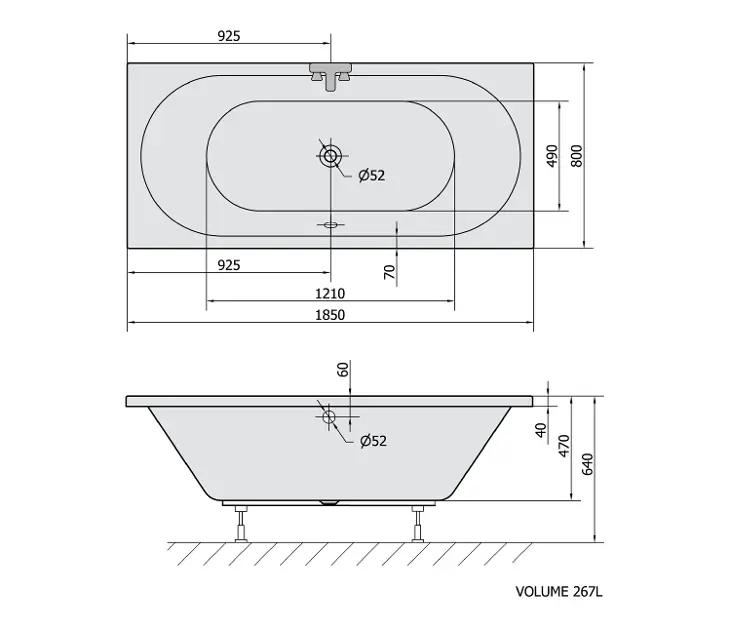 Polysan - Bathtubs - Fürdőkád - 71968 – 2. kép