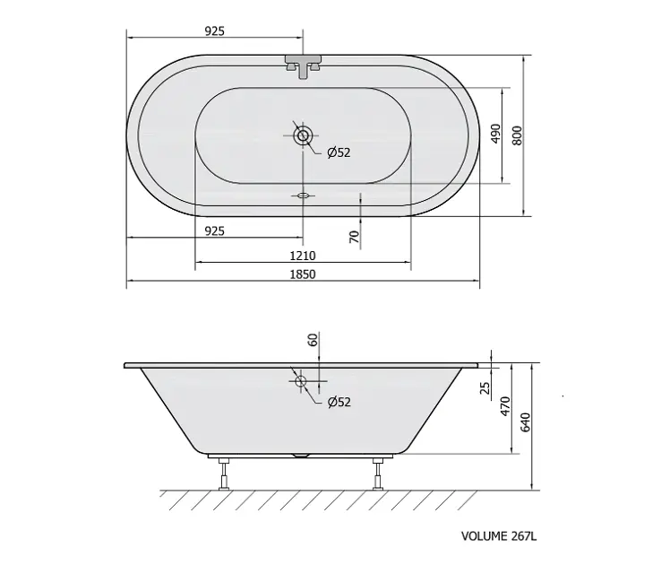 Polysan - Bathtubs - Fürdőkád - 72179 – 2. kép