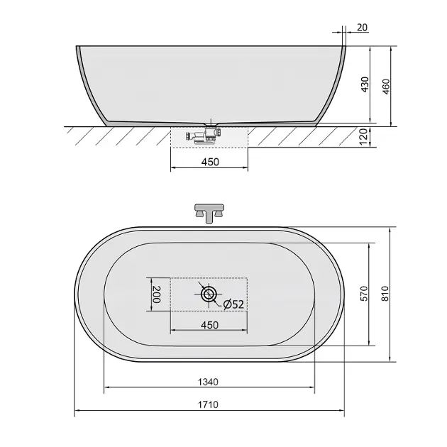 Polysan - Bathtubs - Fürdőkád - 72842 – 2. kép