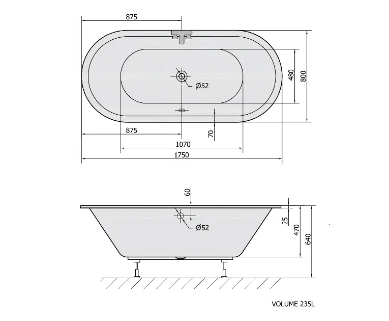 Polysan - Bathtubs - Fürdőkád - 79119 – 2. kép
