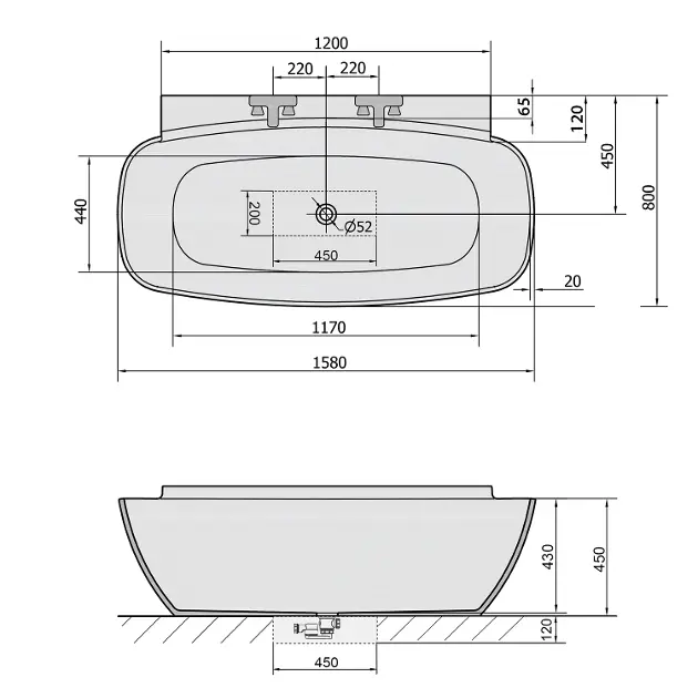 Polysan - Bathtubs - Fürdőkád - 82511 – 2. kép