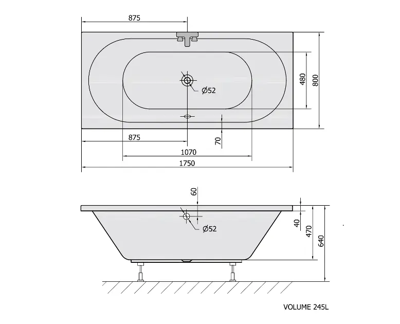 Polysan - Bathtubs - Fürdőkád - 88119 – 2. kép