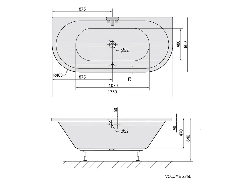 Polysan - Bathtubs - Fürdőkád - 89119 – 2. kép