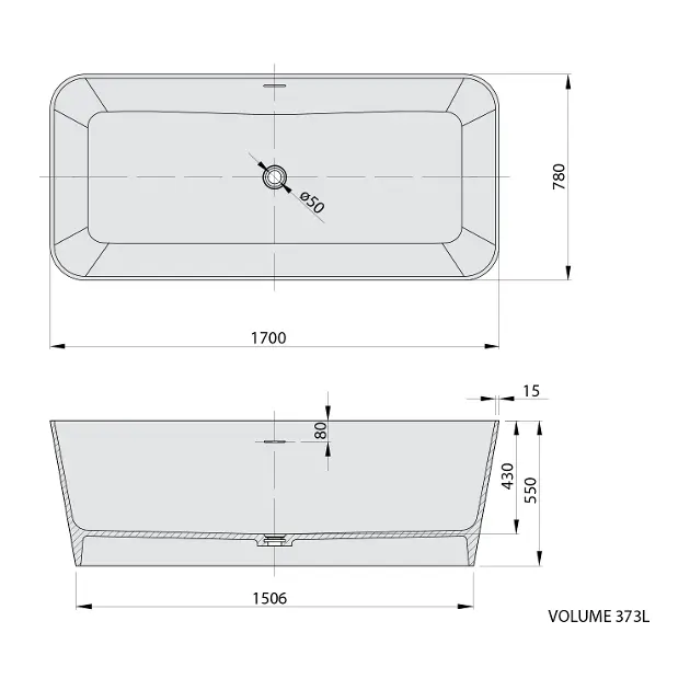 Polysan - Bathtubs - Fürdőkád - 92530 – 2. kép