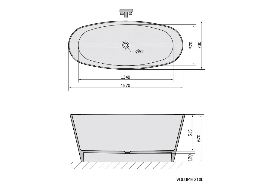 Polysan - Bathtubs - Fürdőkád - 99613 – 2. kép