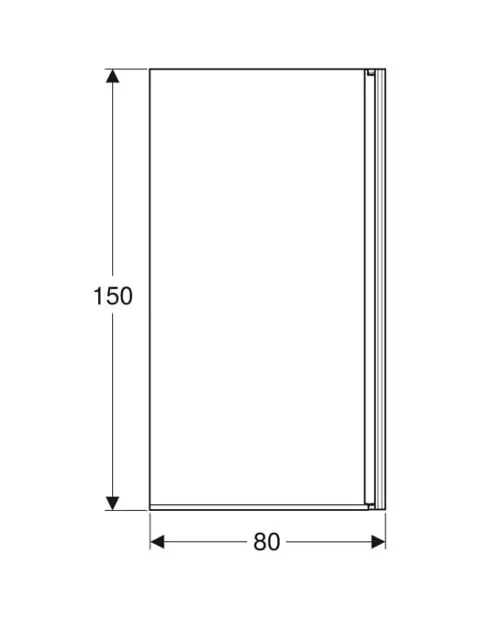 Geberit - GEO - Kádparaván - 560.118.00.2 – 2. kép