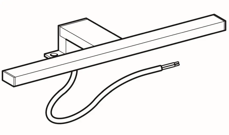 Geberit - Selnova Square - Fürdőszoba-világítás - 501.280.00.1 – 3. kép