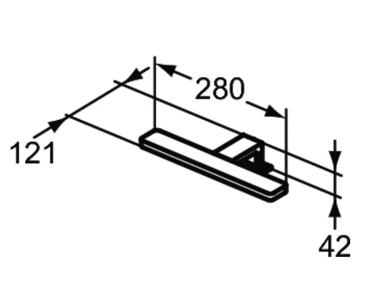 Ideal Standard - Mirror&Light - Fürdőszoba-világítás - T3190AA – 2. kép