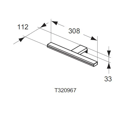 Ideal Standard - Mirror&Light - Fürdőszoba-világítás - T320967 – 2. kép
