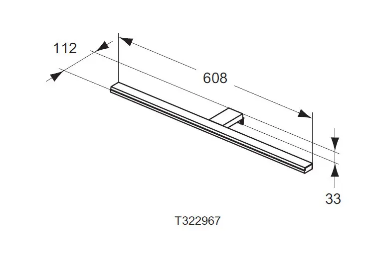 Ideal Standard - Mirror&Light - Fürdőszoba-világítás - T322967 – 2. kép