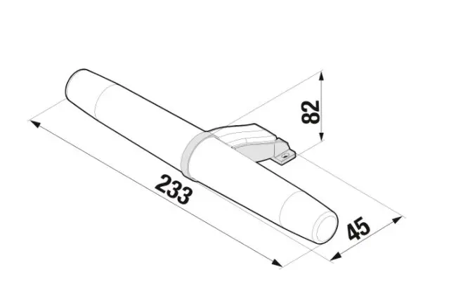 Jika - Clear - Fürdőszoba-világítás - H47J7302200001 – 2. kép