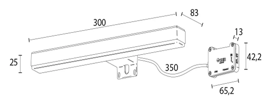 Sapho - LED - Fürdőszoba-világítás - E26698CI – 2. kép