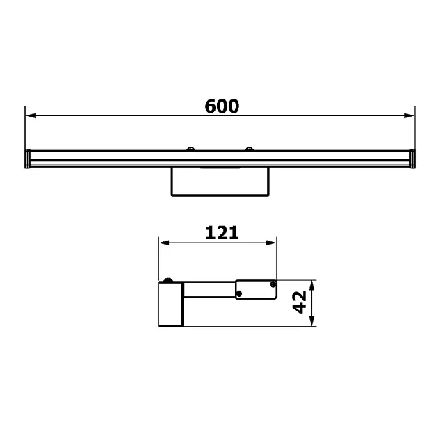 Sapho - Lighting - Fürdőszoba-világítás - AU470 – 2. kép