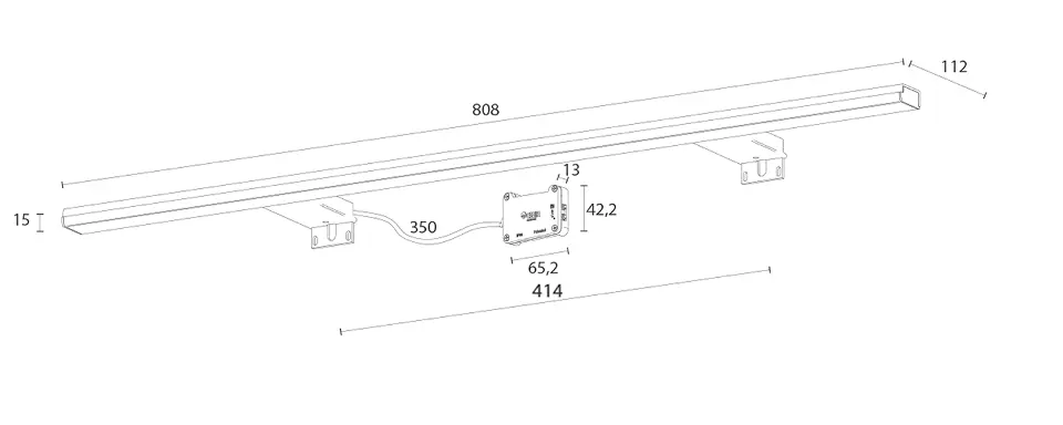 Sapho - Lighting - Fürdőszoba-világítás - E27576CI – 2. kép