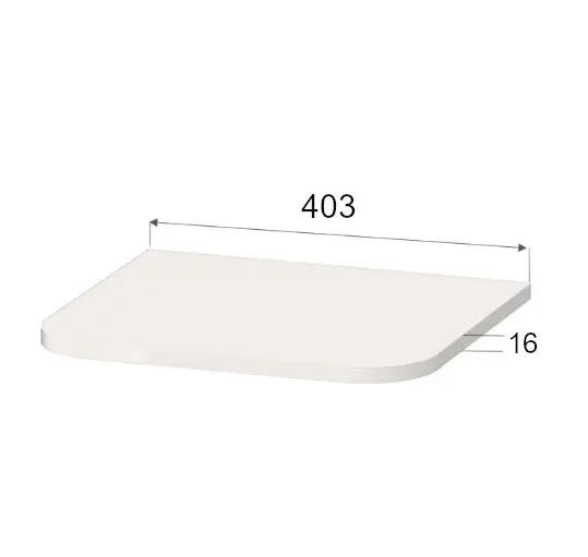 Duravit - Happy D.2 Plus - Fürdőszobabútor-kiegészítő - HP030008080 – 2. kép