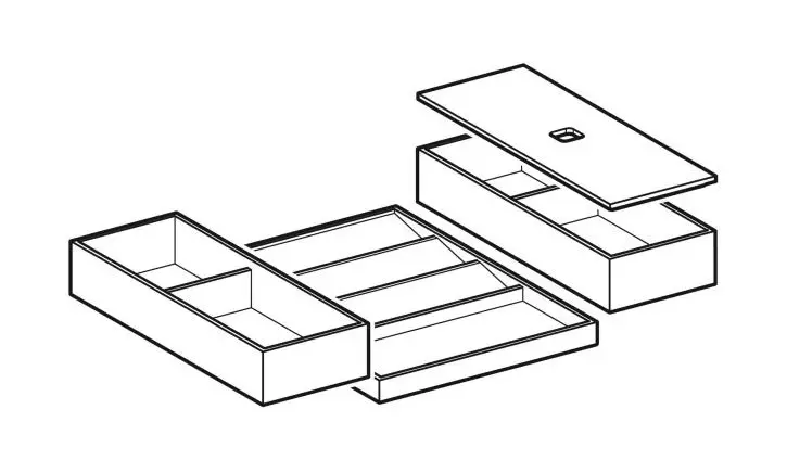 Geberit - Fürdőszobabútor-kiegészítő - 502.349.00.1 – 2. kép