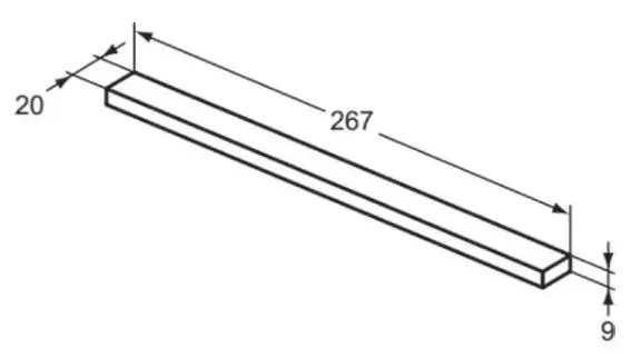 Ideal Standard - i.Life - Fürdőszobabútor-kiegészítő - T5741XG – 2. kép