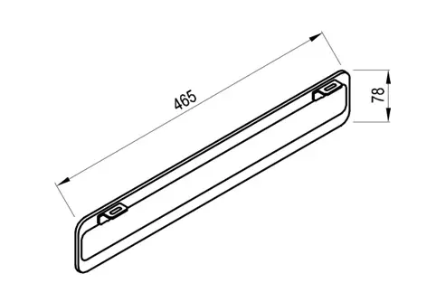 Ravak - Balance II - Fürdőszobabútor-kiegészítő - X000001817 – 2. kép