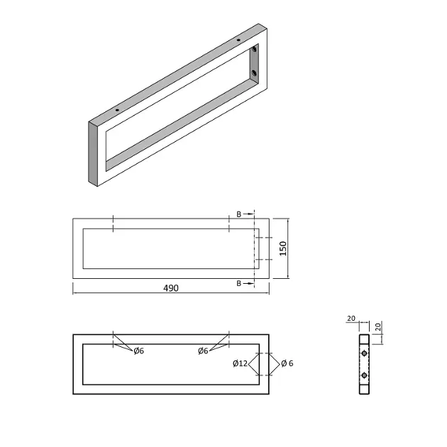 Sapho - Accessories - Fürdőszobabútor-kiegészítő - 30367 – 2. kép