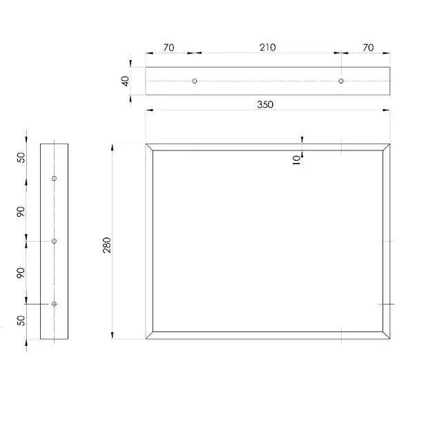 Sapho - Accessories - Fürdőszobabútor-kiegészítő - 30376 – 2. kép