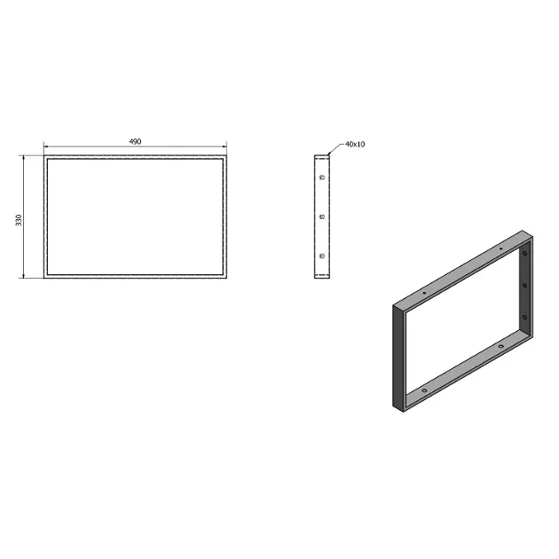 Sapho - Accessories - Fürdőszobabútor-kiegészítő - 30377 – 2. kép