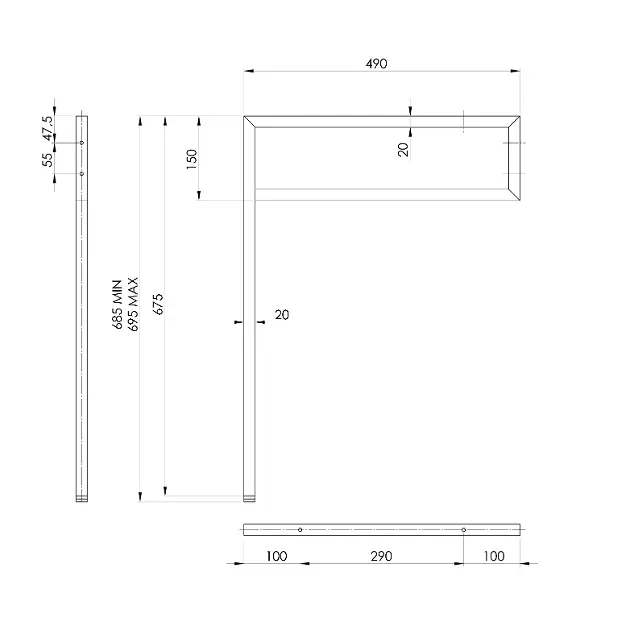 Sapho - Equipment and accessories - Fürdőszobabútor-kiegészítő - 30362 – 2. kép