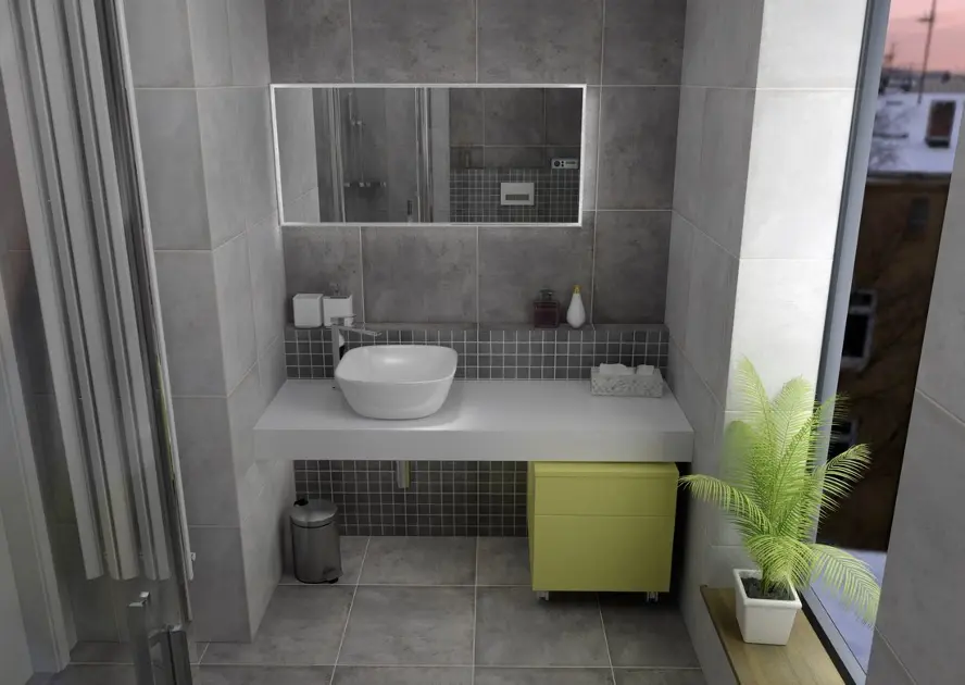 Sapho - Tailor - Fürdőszobai munkalap - TR220F – 5. kép