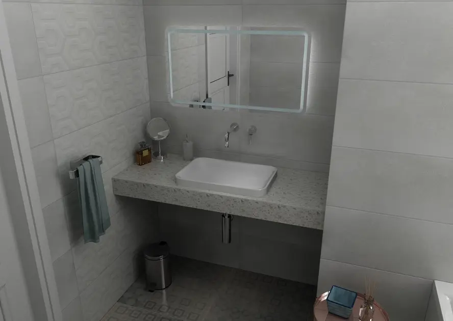 Sapho - Tailor - Fürdőszobai munkalap - TR220F – 6. kép