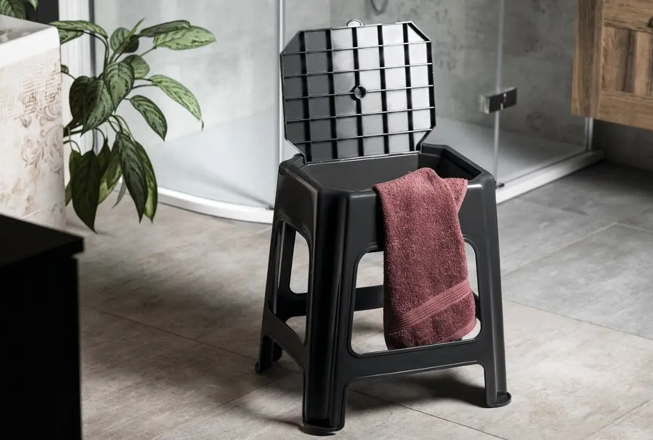 Aqualine - Accessories - Fürdőszobai ülőke - 90902B – 4. kép