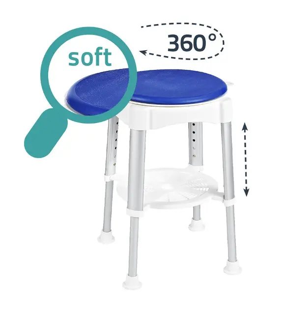 Sapho - Ridder Bathroom accessories - Fürdőszobai ülőke - A0050401 – 3. kép