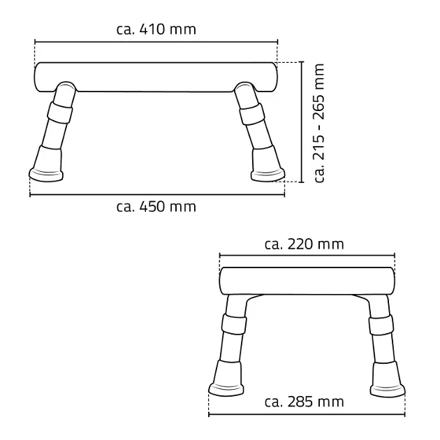 Sapho - Ridder Bathroom accessories - Fürdőszobai ülőke - A0102601 – 2. kép