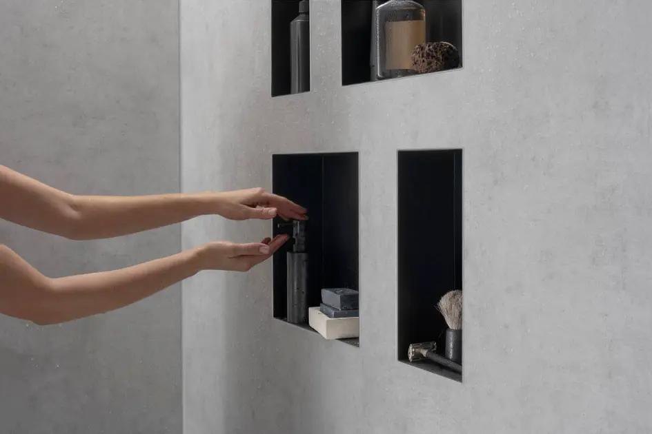 Hansgrohe - XtraStoris Minimalistic - Fürdőszobapolc- és polcrendszer - 56076670 – 5. kép