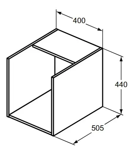 Ideal Standard - i.Life B - Fürdőszobapolc- és polcrendszer - T5323DU – 2. kép
