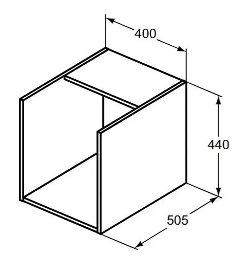 Ideal Standard - i.Life B - Fürdőszobapolc- és polcrendszer - T5323NG – 2. kép