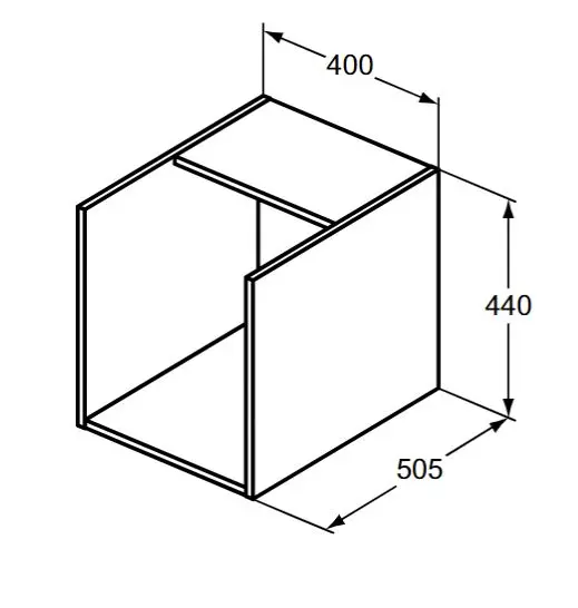 Ideal Standard - i.Life B - Fürdőszobapolc- és polcrendszer - T5323NX – 2. kép