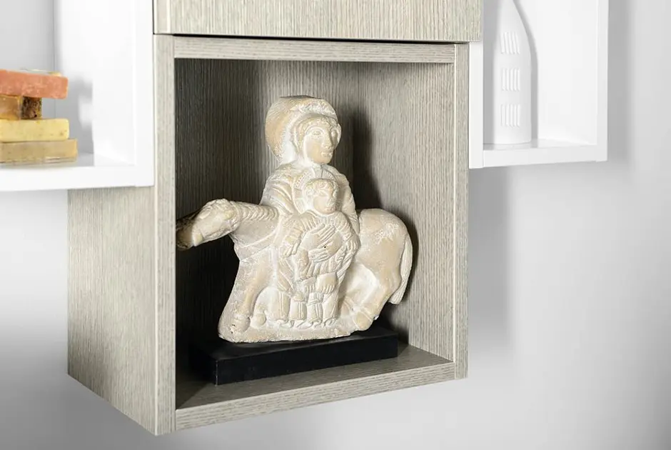 Sapho - Espace - Fürdőszobapolc- és polcrendszer - ESC150-1111 – 3. kép